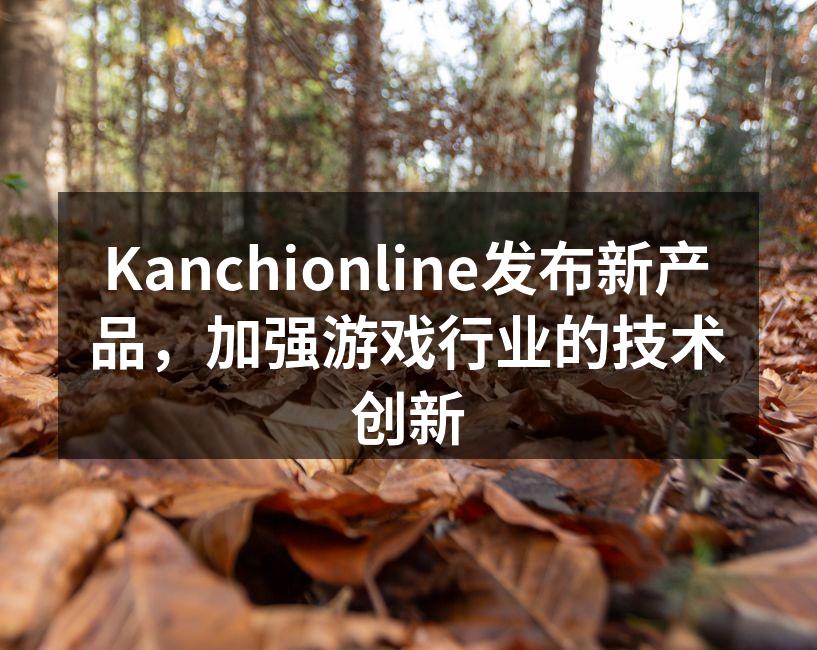Kanchionline新游戏引擎发布会现场